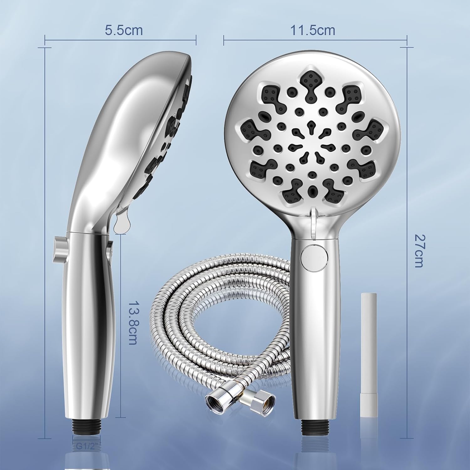 Thumbnail 1 de Alcachofa SURFOU con 10 modos, ahorro y filtro 💧