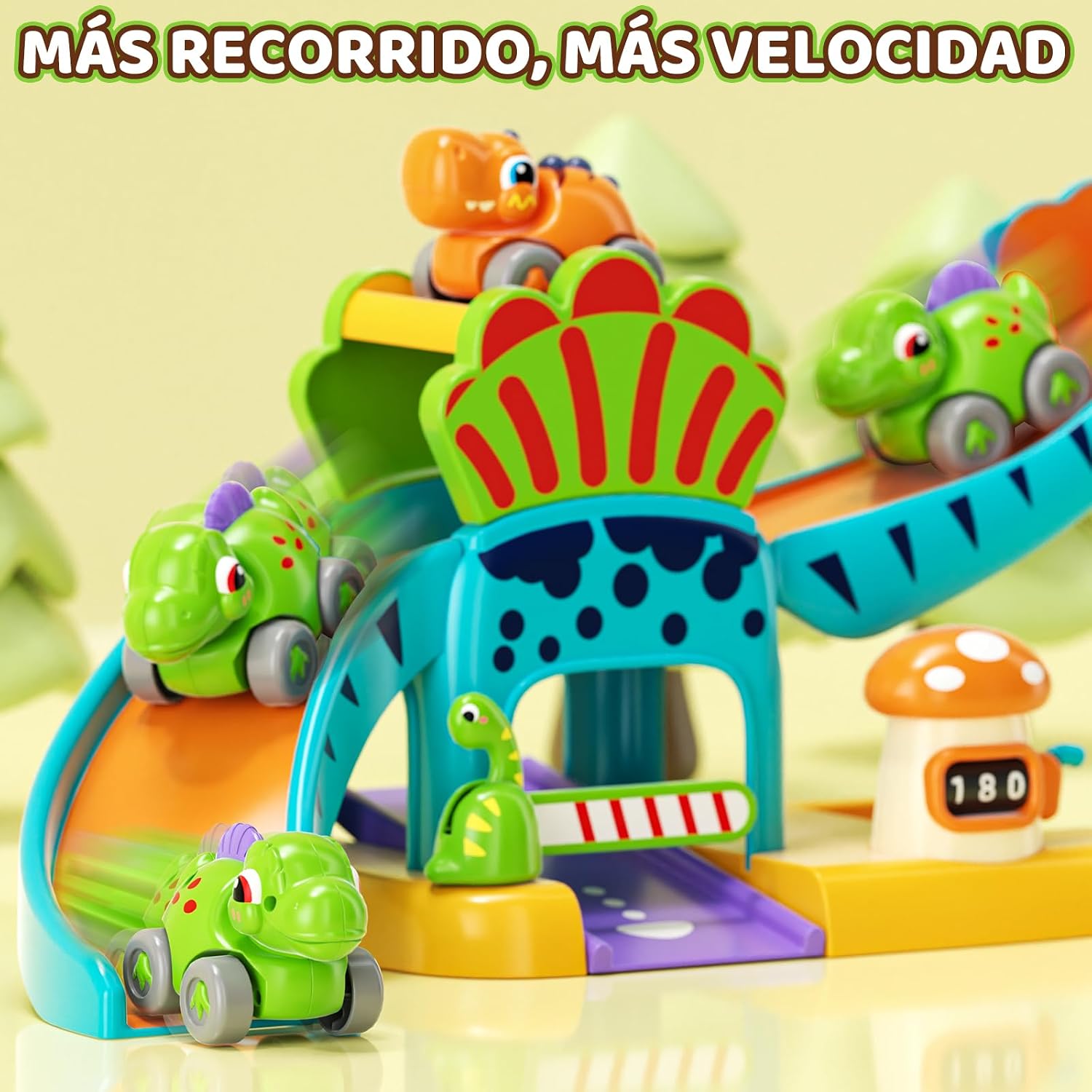 Thumbnail 6 de Coche de Dinosaurios para Niños 1-3 Años