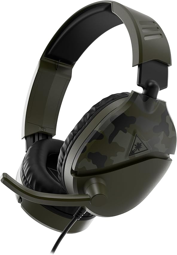 Turtle Beach Recon 70 Camo Green 🎮 para Xbox, PS5, Switch, PC