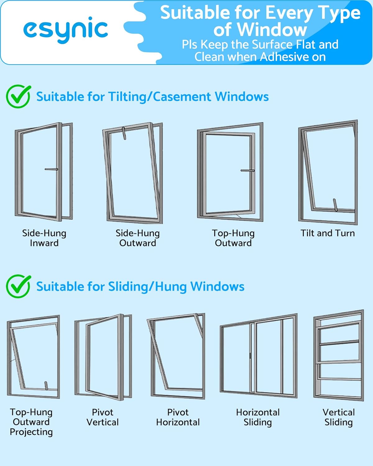 Detalle 2 de eSynic 10 Pack Window Locks for uPVC Windows – Self-Adhesive Cable Restrictors With Key Lock