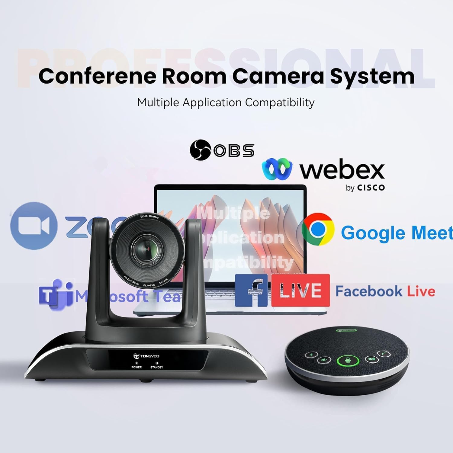 Thumbnail 6 de TONGVEO All-in-One Conference Camera 1080p