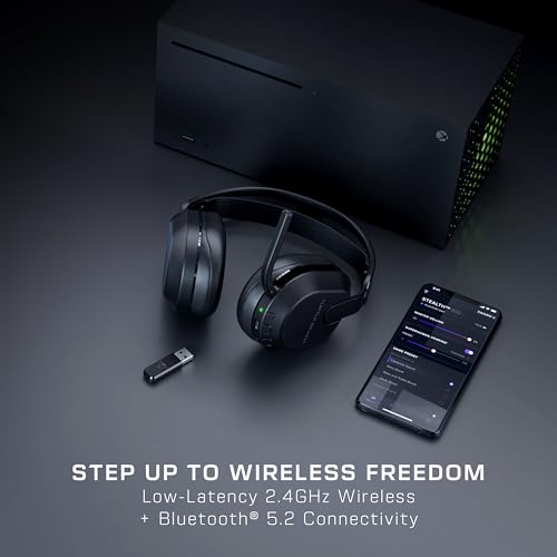 Detalle 2 de Turtle Beach Stealth 500 Noir – Casque gaming sans fil 2,4 GHz et Bluetooth 5.2