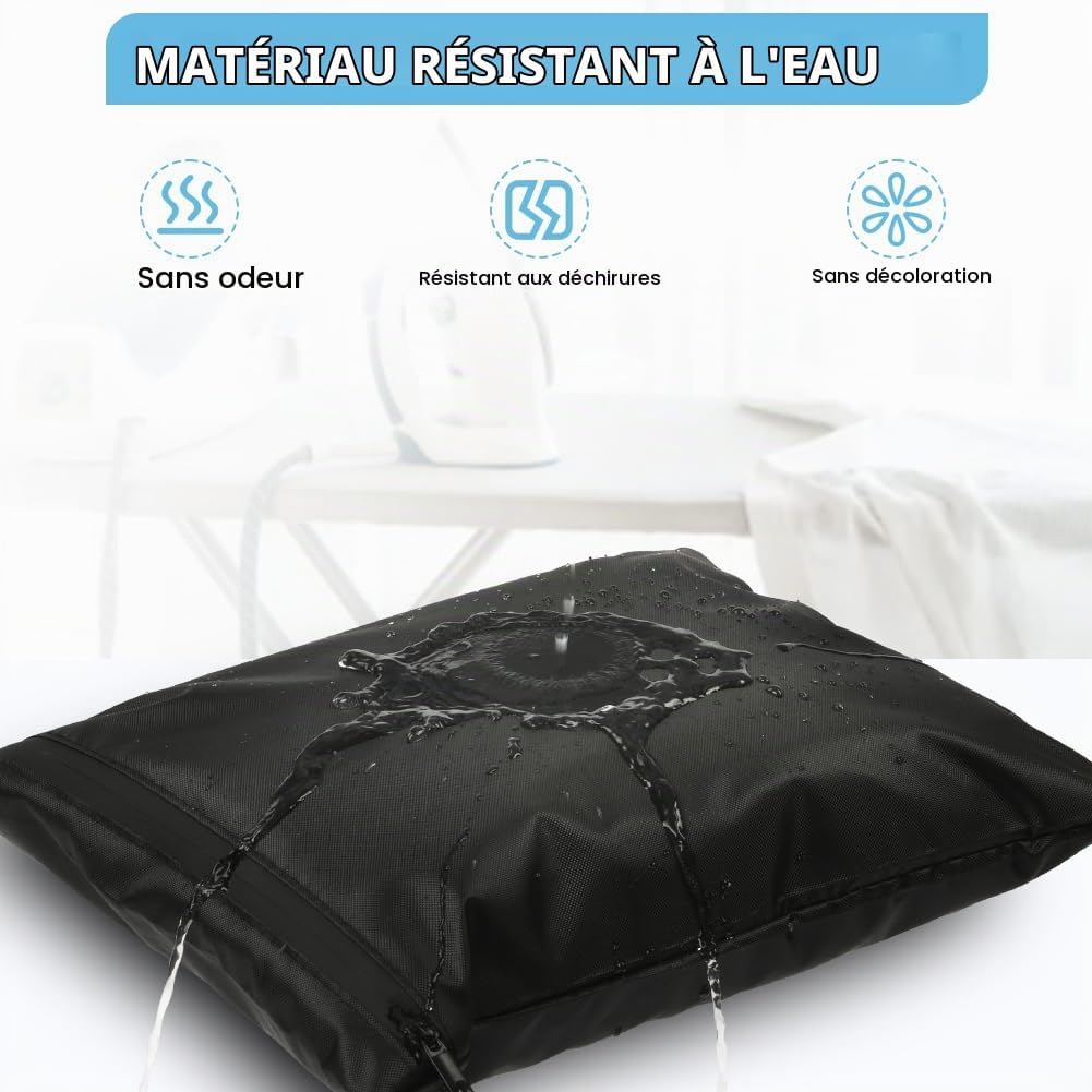Detalle de AOOSA M3-GSD-BE waszakken, 2 stuks, waterbestendig Oxford-weefsel, 39,5 x 49 cm