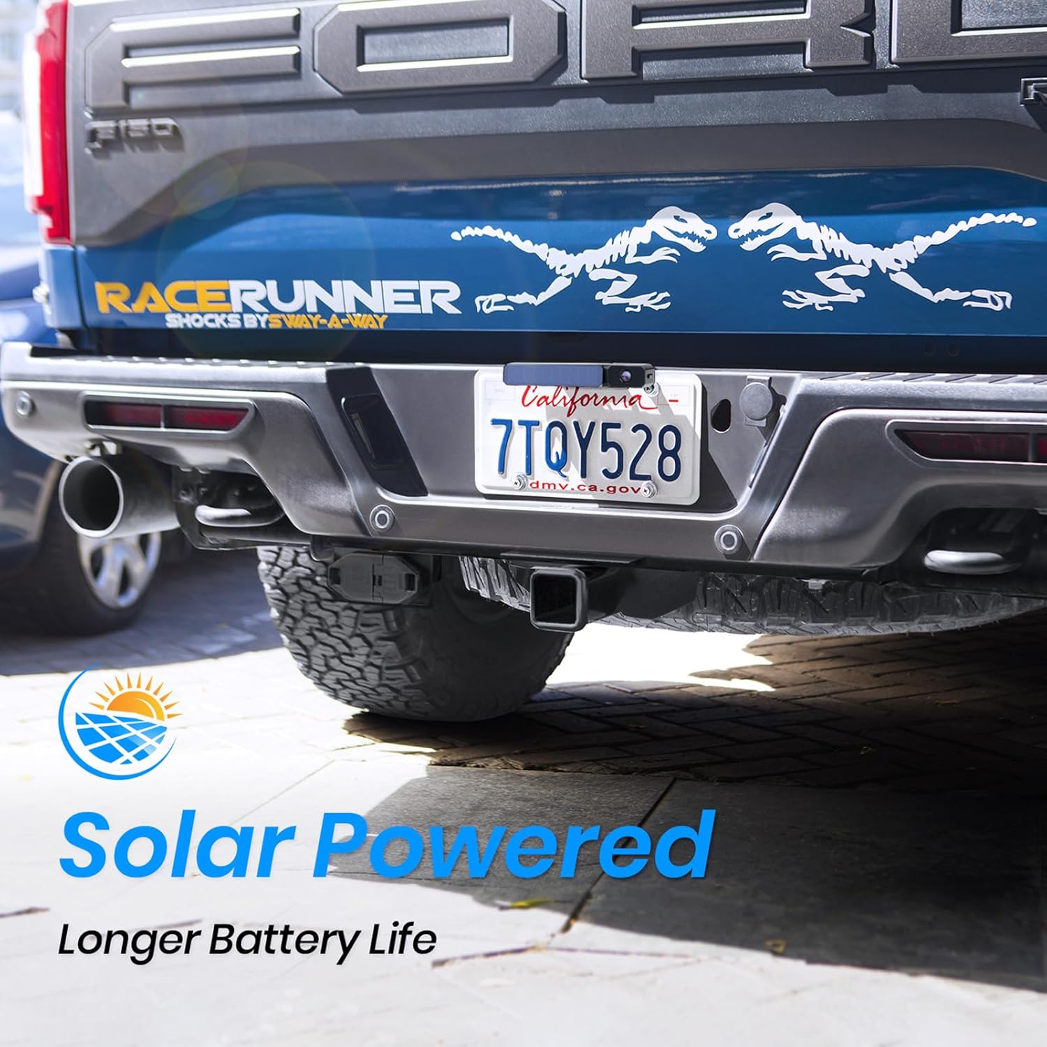 Detalle de AUTO-VOX Solar Powered Reversing Camera Kit 3350mAh