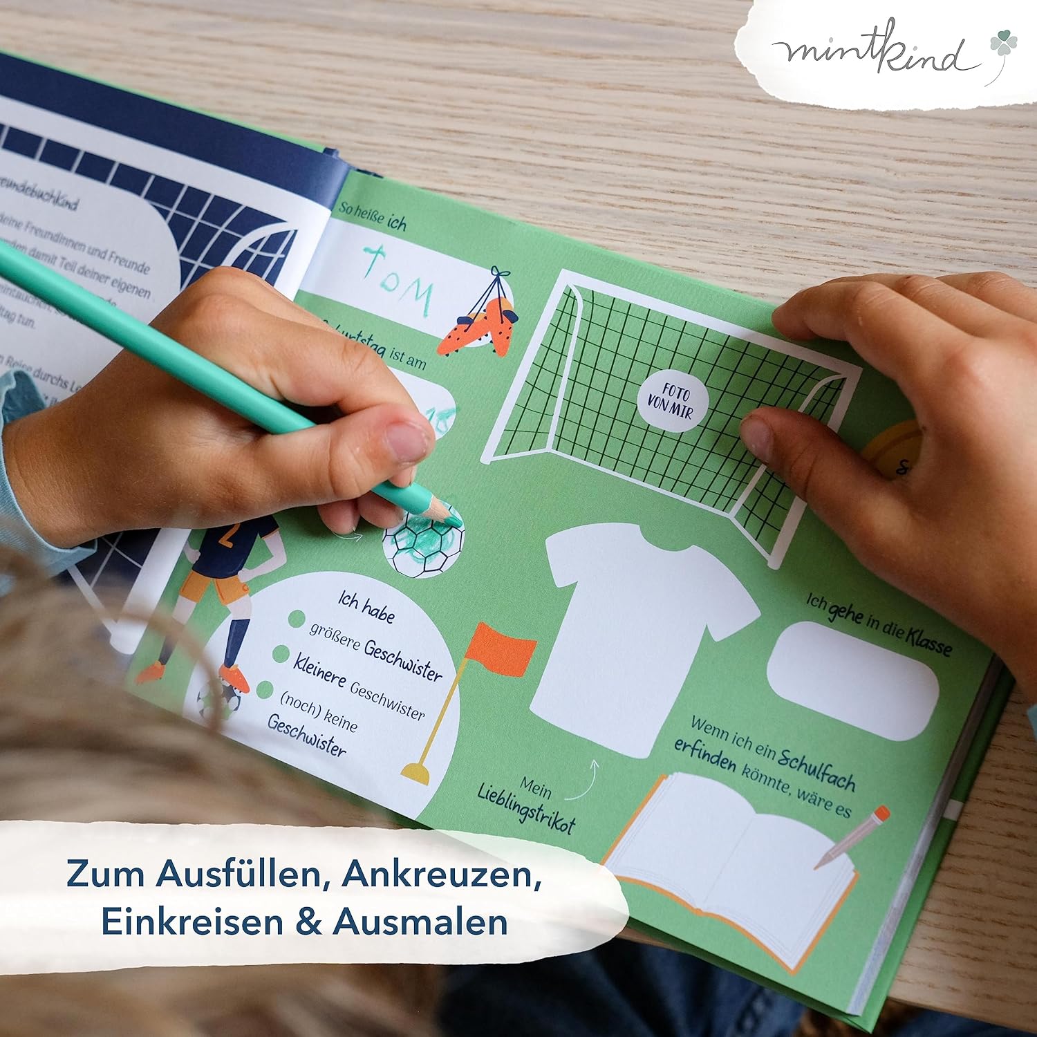Thumbnail 5 de mintkind® Meine Schulfreunde Freundebuch 21,5x15,5 cm