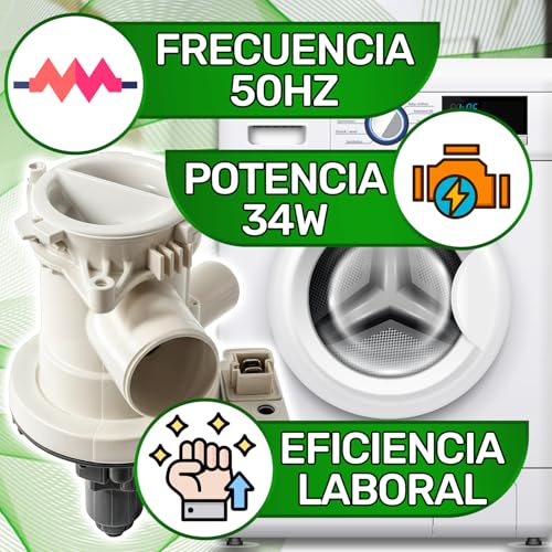 Thumbnail 3 de Bomba de desagüe para lavadora ONIX TECH 220/240V (compat. códigos 2863201400 y 2840940100/2840940200) con garantía 5 años