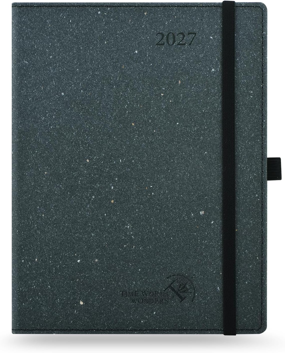 Detalle de POPRUN 2027 Weekly and Monthly Planner, 6.5 x 8.75-Inch, Hourly Layout