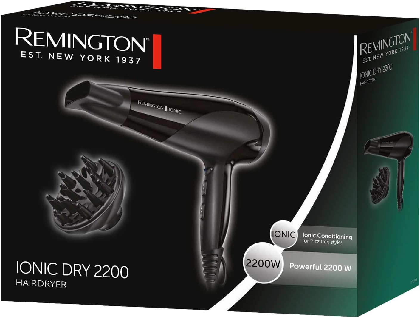 Thumbnail 6 de Remington D3198 Hair Dryer 2200W