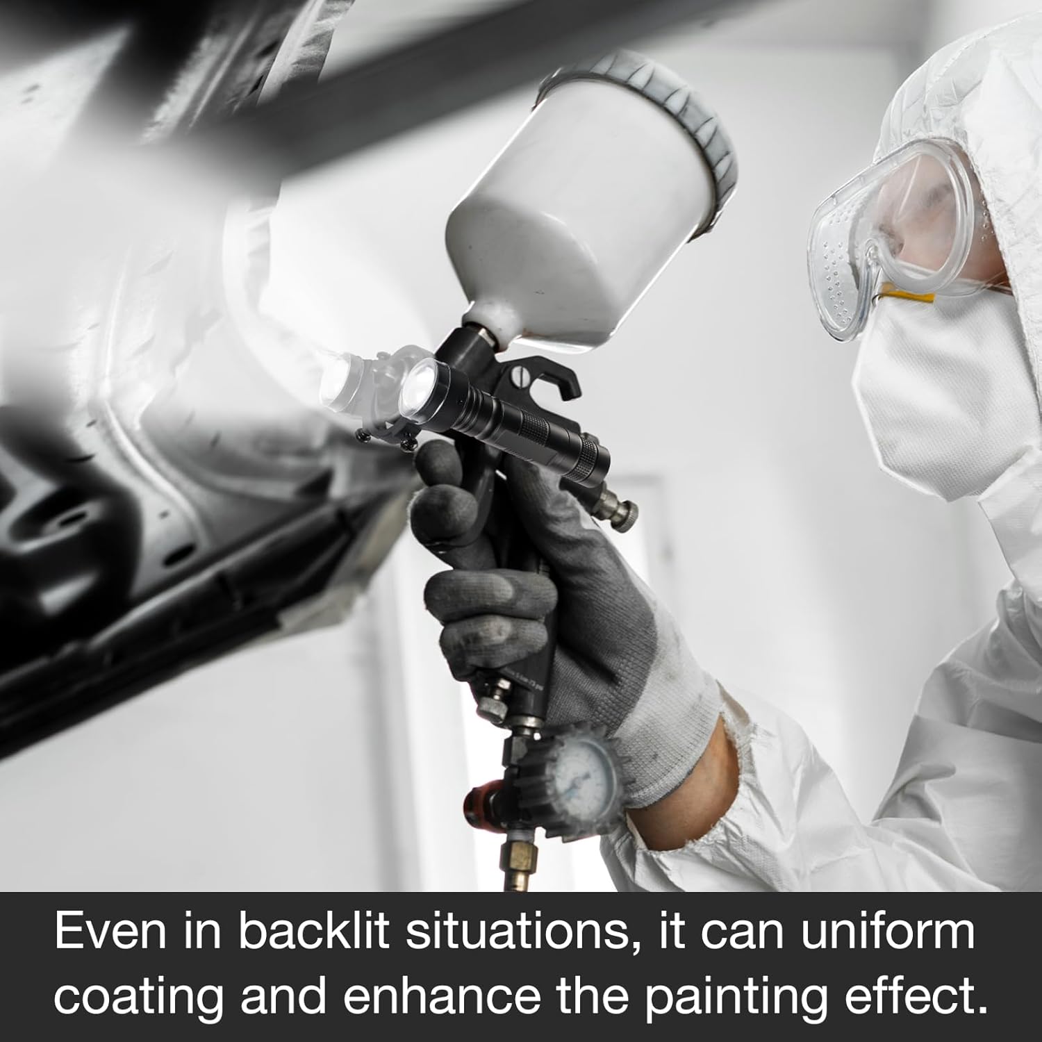 Thumbnail 2 de YUZES Paint Spray Gun Light 1.26-1.65" 🎨