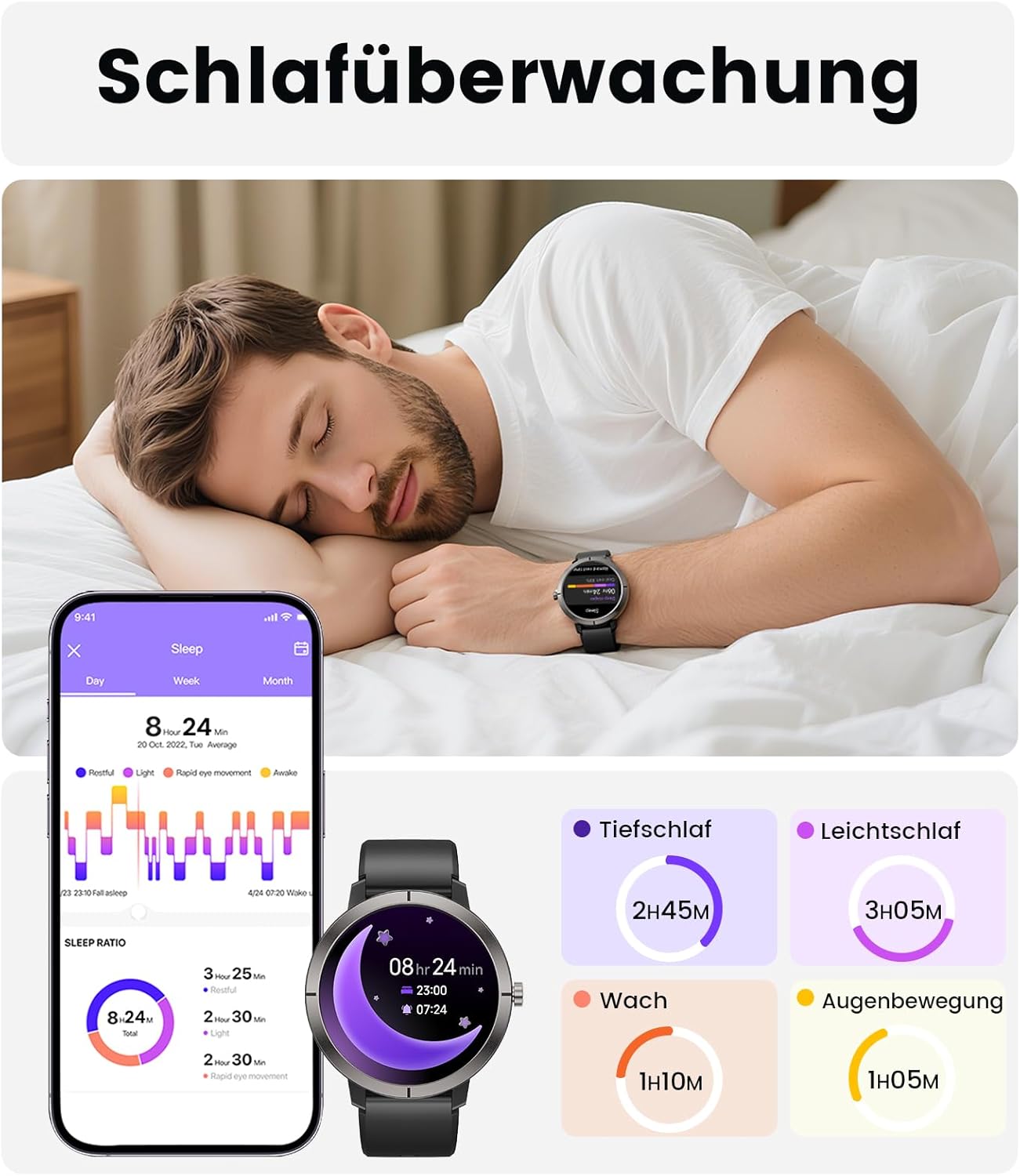 Thumbnail 6 de Smartwatch DREMAC GPS di seconda generazione: eleganza in alluminio con GPS, 170+ modalità sportive e batteria fino a 10 giorni