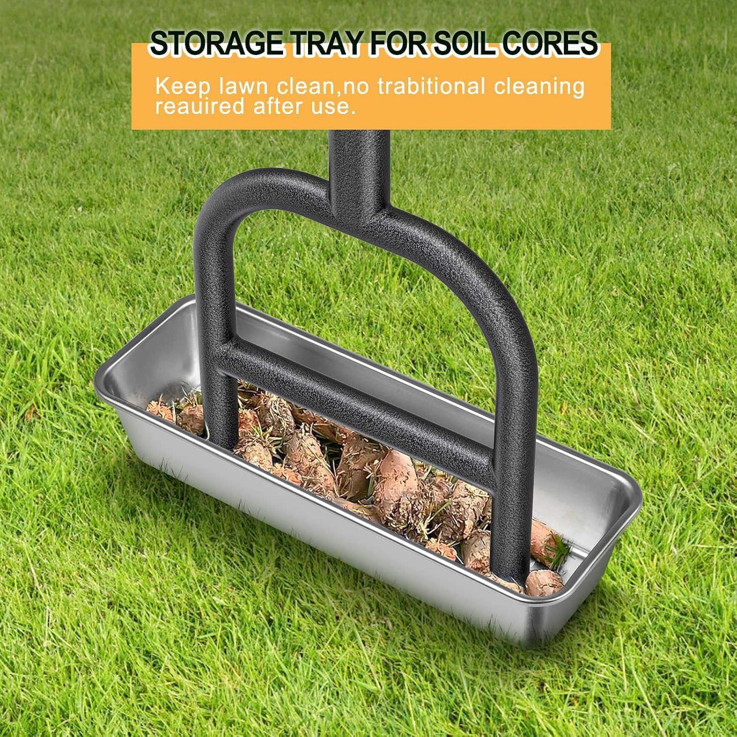 Thumbnail 6 de BeneLabel Lawn Aerator Hollow Tine 93cm
