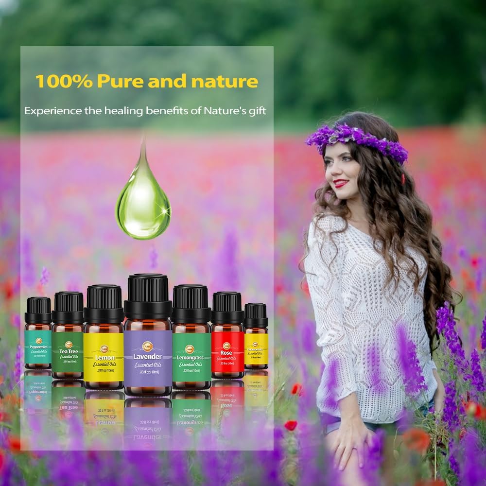 Thumbnail 1 de Aulaya Ätherische Öle Set (18 x 10 ml) – Teebaum, Lavendel, Eukalyptus & weitere