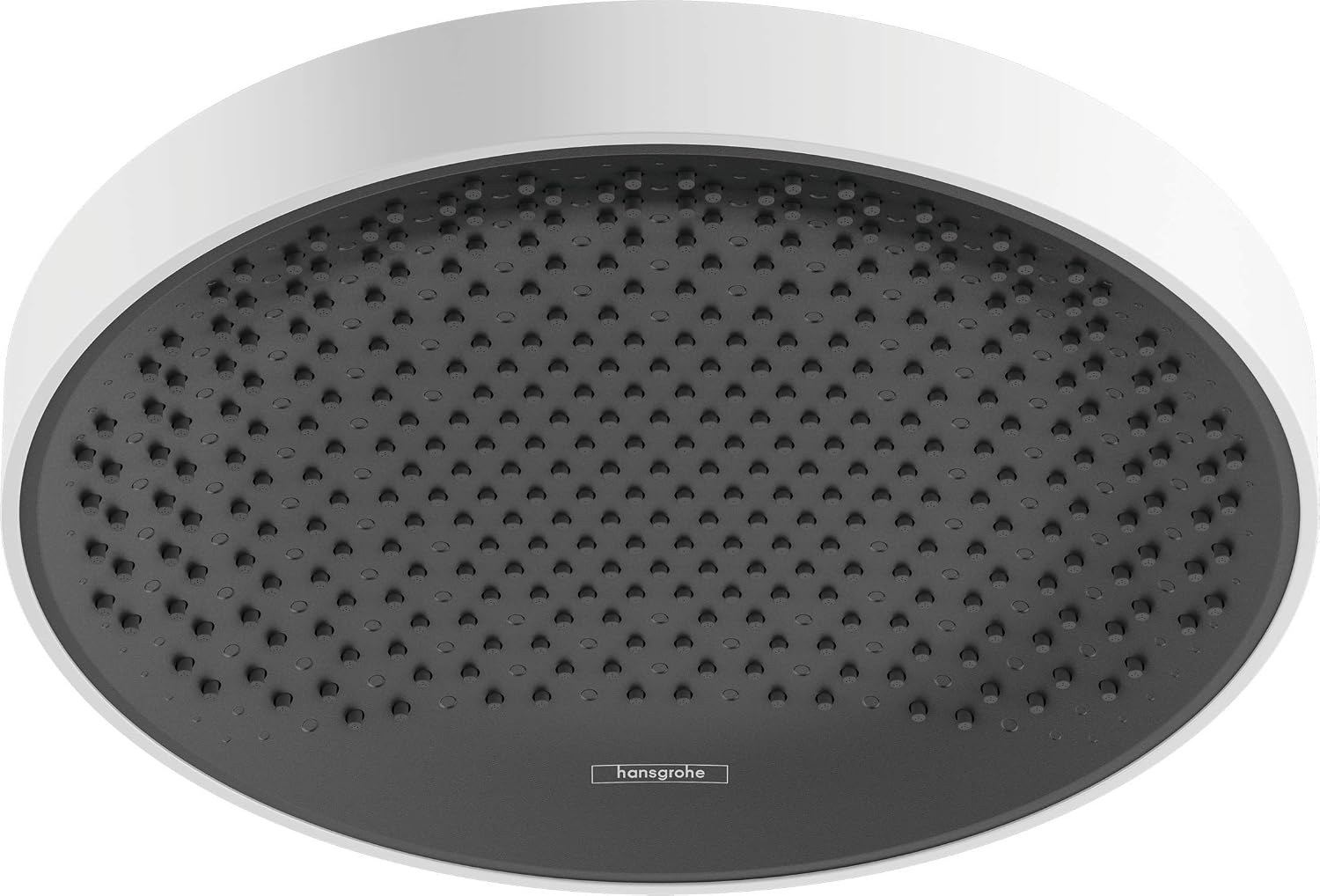 Detalle de Hansgrohe Vernis Blend 71640670 – natynkowa bateria prysznicowa, jednouchwytowa, czarny mat