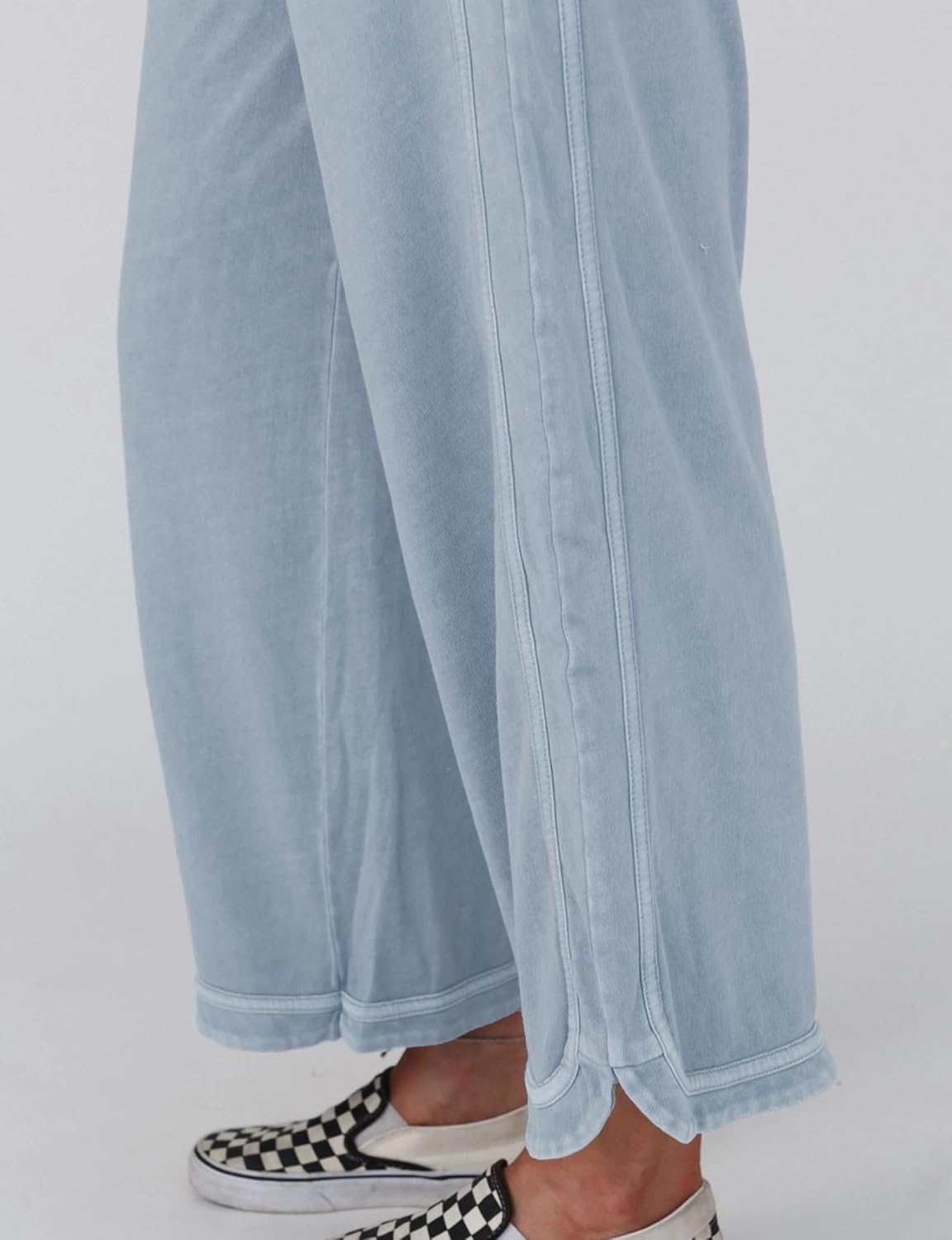 Detalle 2 de Malajisi Women's Casual Wide Leg Pants: High Waist Drawstring Sweatpants