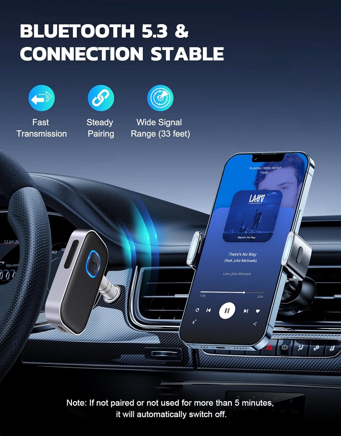 Thumbnail 2 de COMSOON Bluetooth Receiver 16H