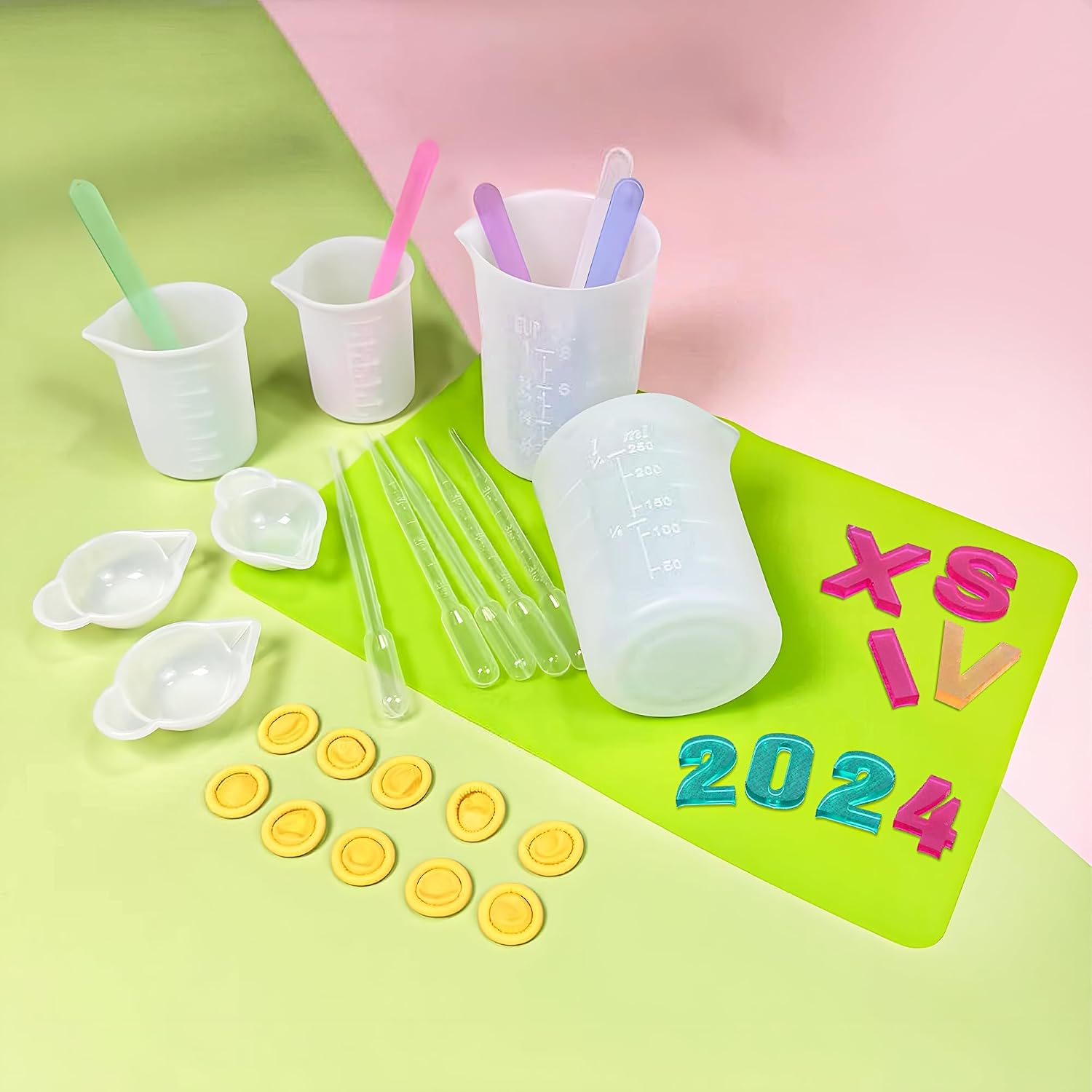 Detalle de Silicone Resin Mixing Cups 250 ml