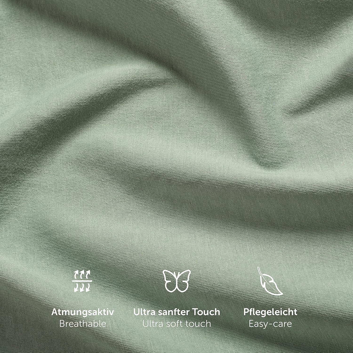 Thumbnail 3 de Laleni Drap et Housse Certifié OEKO-TEX 100% Coton – Tapis et Matelas Parc 100x100 – Lit Parapluie