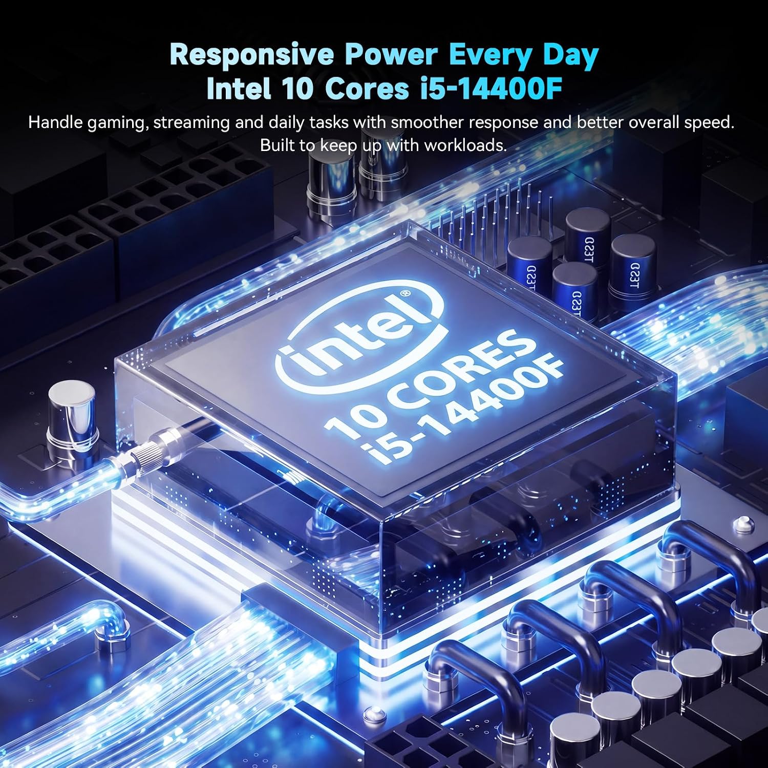 Detalle de NIMO Gaming Desktop with RTX 5060