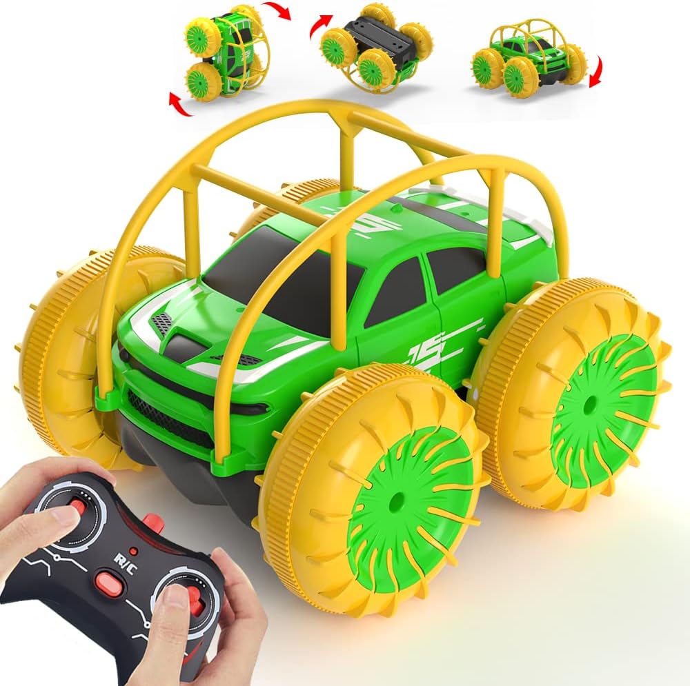 Detalle 2 de MaxTronic Direktladung RC-Monstertruck mit 360°-Stunts, wasserfestem 4WD & 2,4-GHz-Fernsteuerung (ab 3 Jahren)