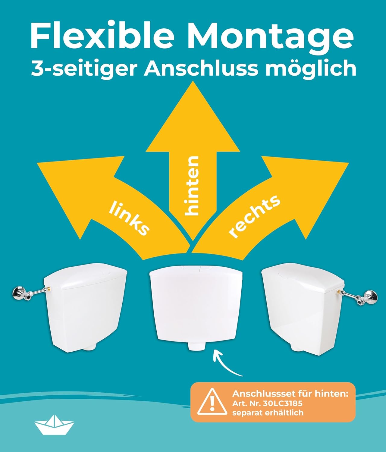 Thumbnail 3 de Calmwaters Premium Spülkasten WC