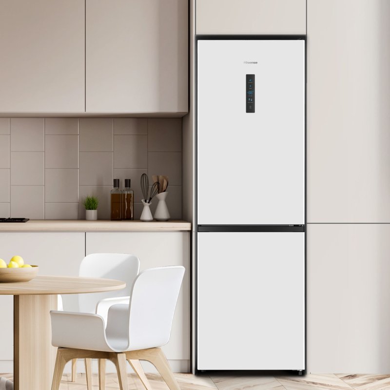 Detalle 2 de Hisense RB390N4BWC: Frigorífico Combi Total No Frost 304 L, Blanco