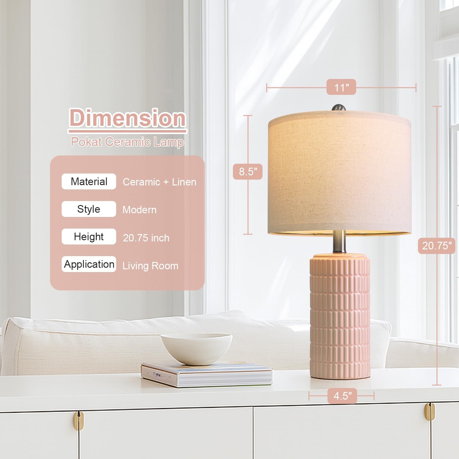 Detalle 2 de PoKat Ceramic Table Lamps