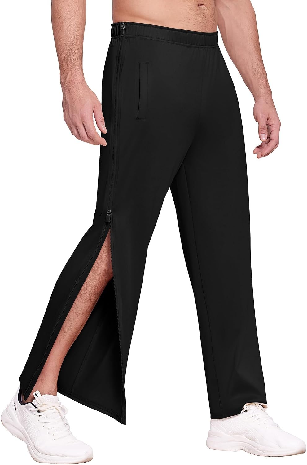 Detalle de PINSPARK Pantaloni lunghi da uomo con chiusura lampo continua