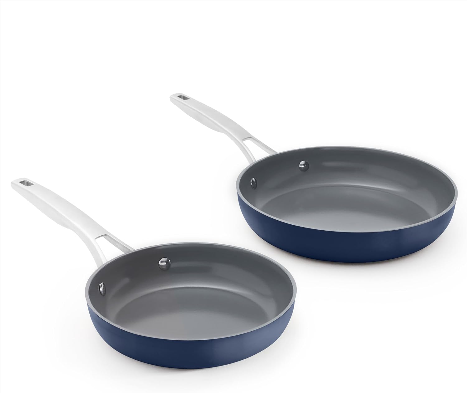 Detalle de Calphalon Ceramic Frying Pan Set, 8-inch and 10-inch