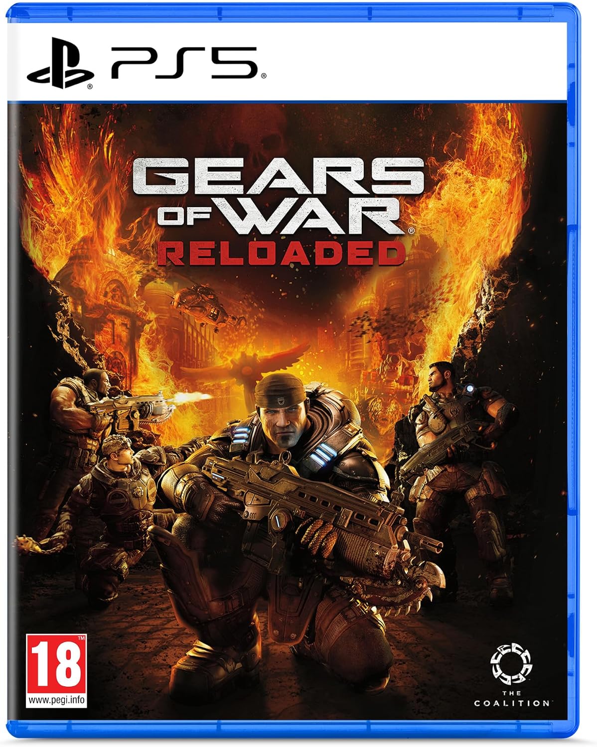 Detalle de Gears of War Reloaded PS5 Disque đź“„