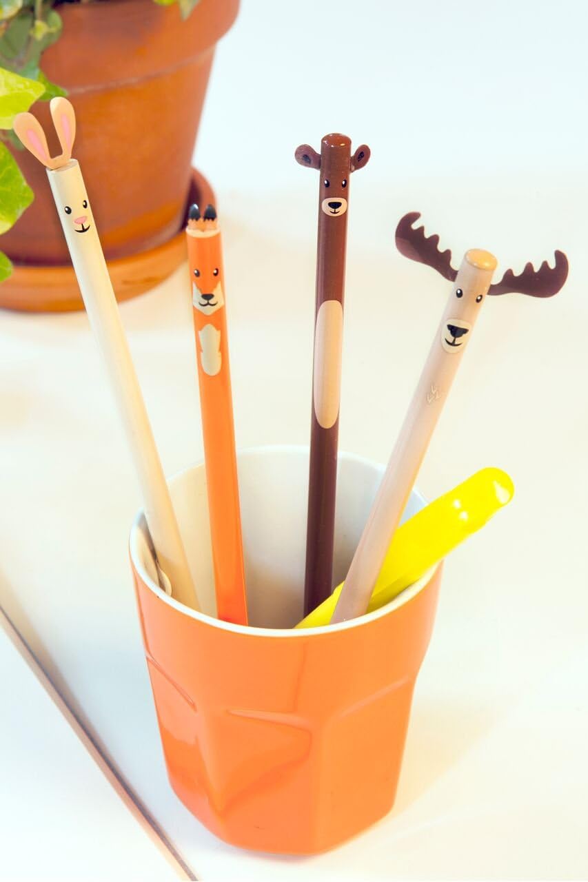 Thumbnail 4 de Kikkerland 4347 Woodland Bleistift-Set (4 Stück)