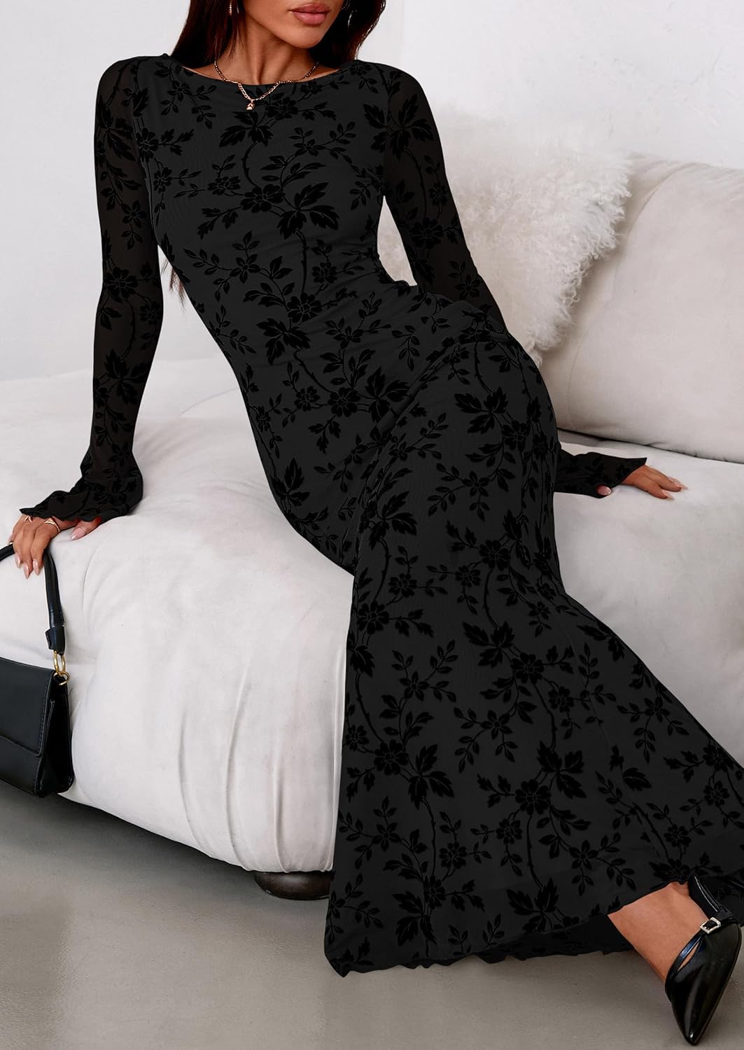 Thumbnail 5 de PRETTYGARDEN 2026 Floral Maxi Dress