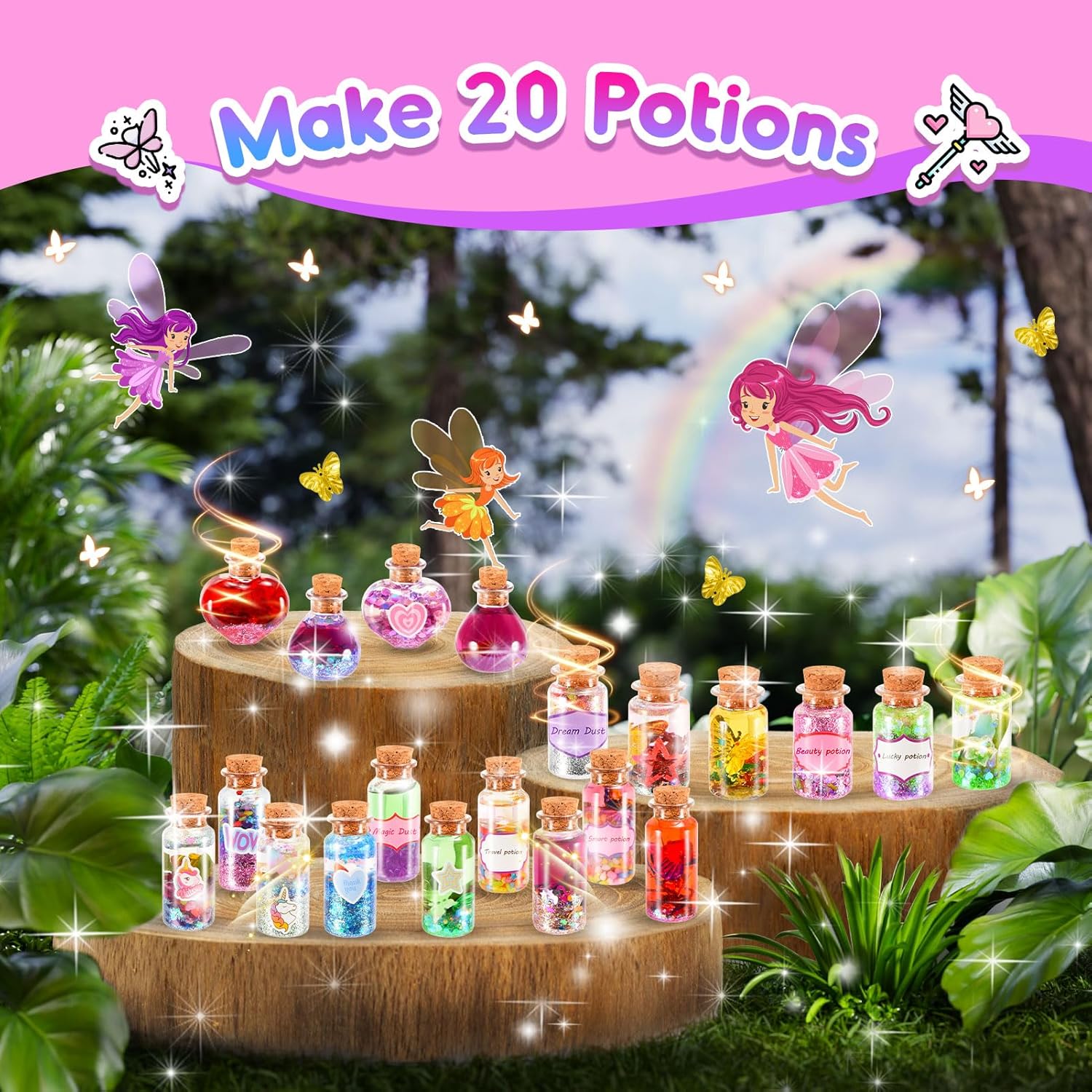Thumbnail 1 de Grriopi Magical Potion Toys Kit 20 pieces