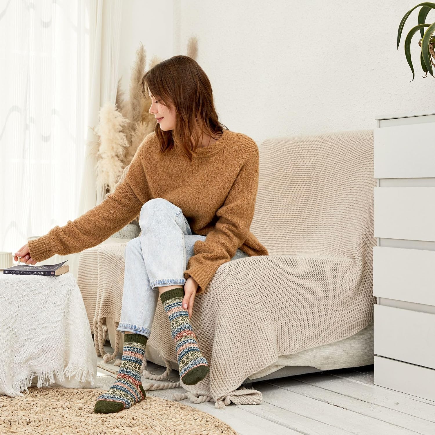 Detalle de Chalier Finery Thermal Winter Socks for Women