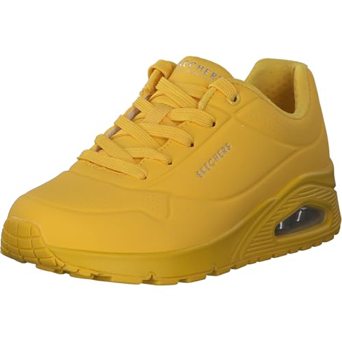 Detalle de Skechers Damen UNO Stand ON AIR Sneaker – YEL, 41 EU