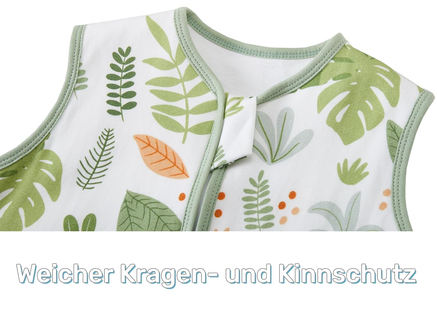 Thumbnail 5 de Chilsuessy Baby Schlafsack Sommer mit Füßen, 1 Tog, 100% Baumwolle – 110–120 cm