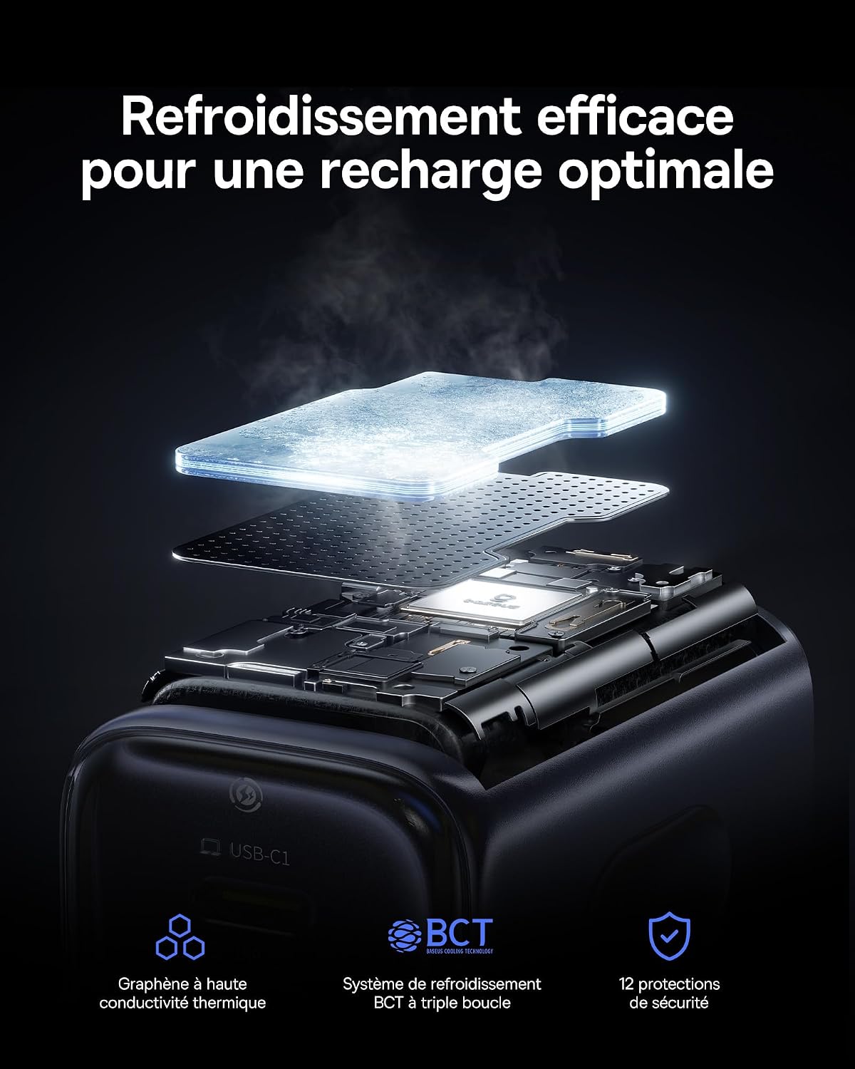 Thumbnail 6 de Baseus PicoGo II 45W chargeur USB-C double