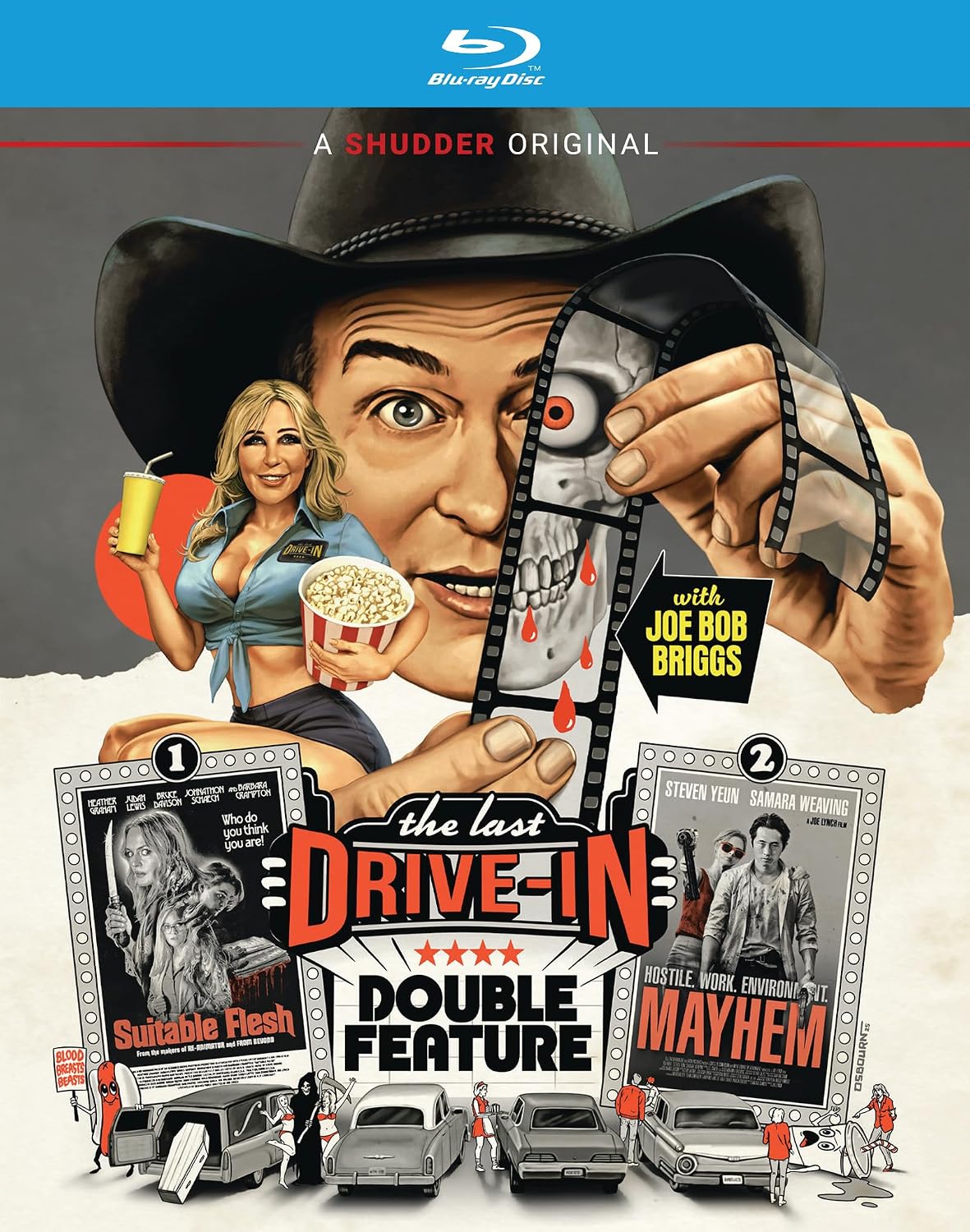 Detalle de SHU00545BD The Last Drive-In with Joe Bob Briggs Blu-ray Double Feature