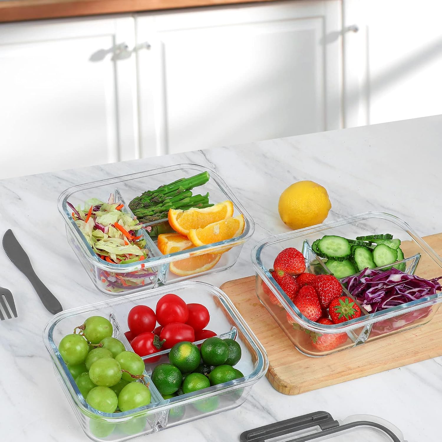 Thumbnail 5 de MCIRCO Glass Meal Prep Containers 36 oz 🍱