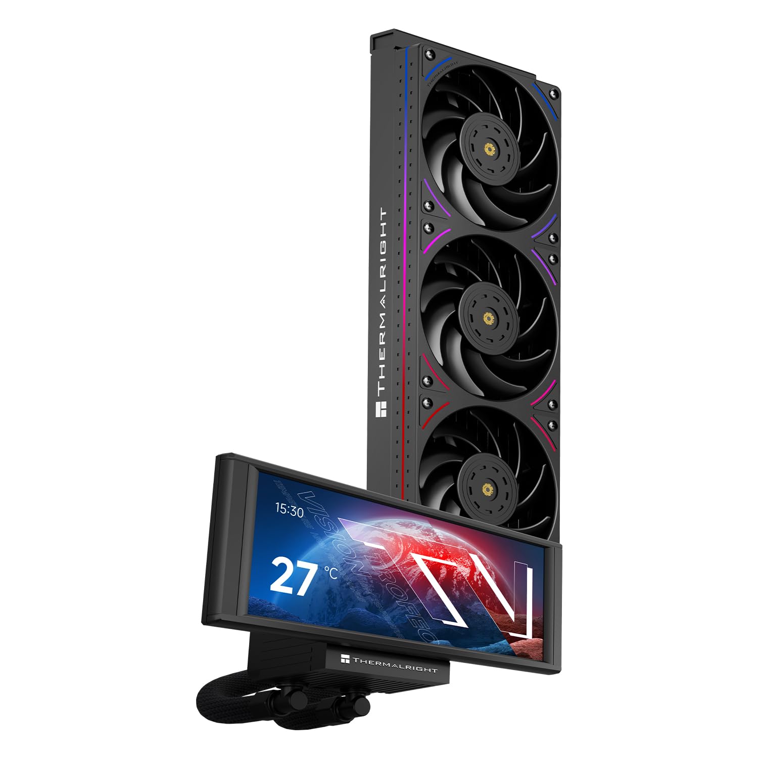 Detalle de Trofeo Vision 360 ARGB Nero Raffreddamento CPU