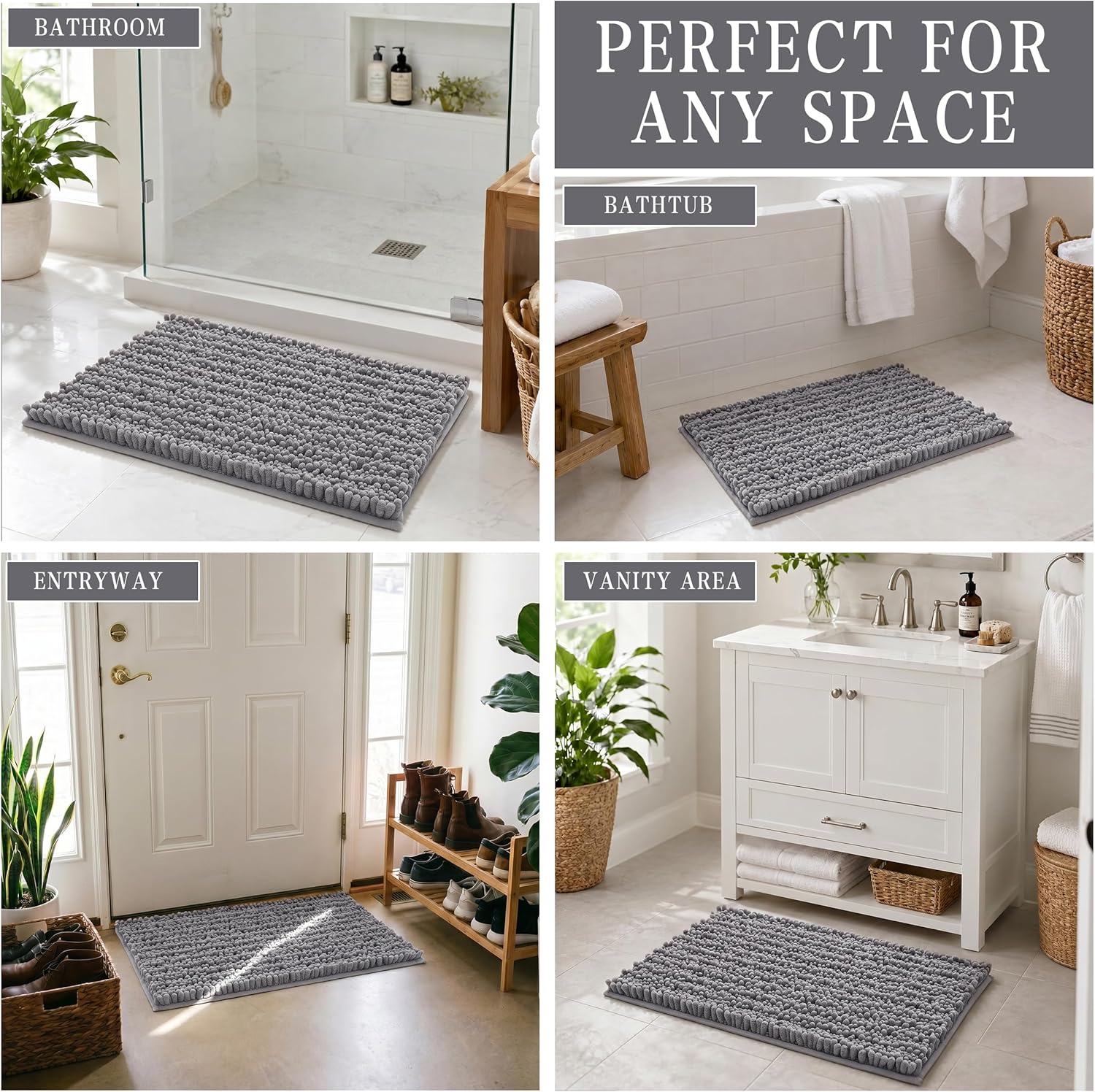 Thumbnail 5 de Yimobra Bath Mat 24x17 Inch