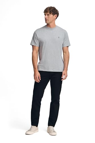 Detalle de Polo Club Camiseta básica Gris vigoré de algodón con Logo Rigby Go para Hombre