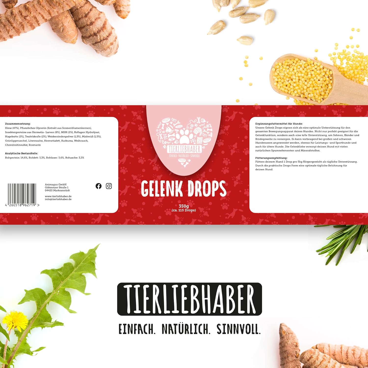 Thumbnail 6 de TIERLIEBHABER Gelenk Drops 1 Packung