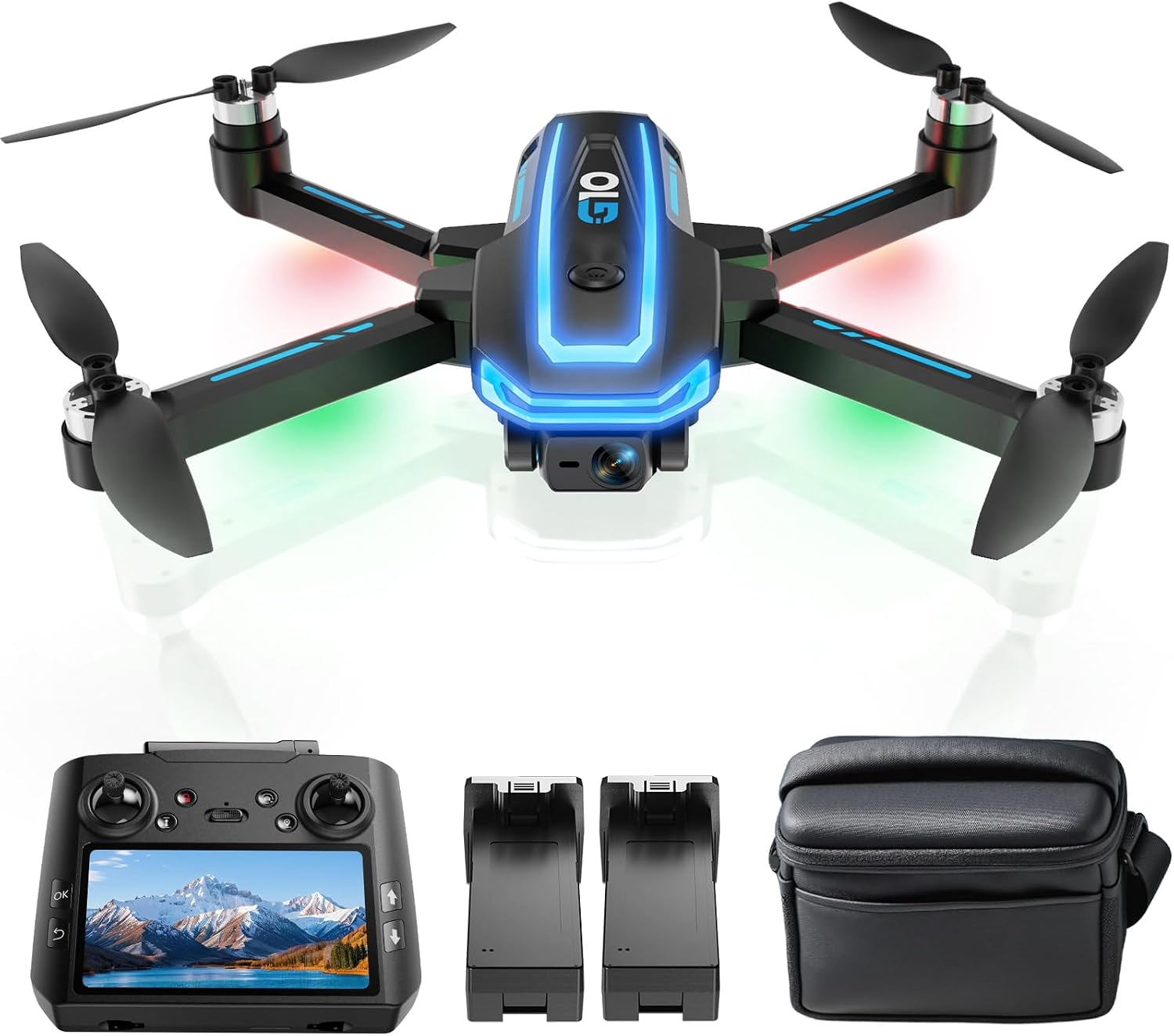 Detalle de G10 GPS Drohne 4K mit EIS, 45 Min Flugzeit