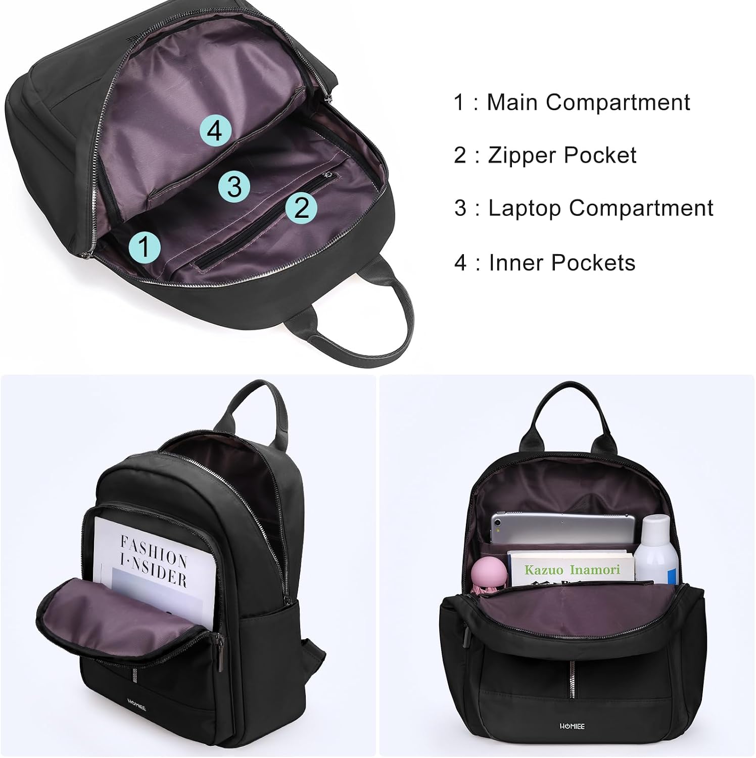 Thumbnail 3 de HOMIEE Backpack Women 0.48 kg