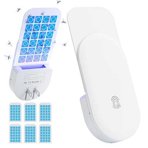 Detalle de TIENBE Flying Insect Trap 2-in-1 Indoor Plug-in: Fruit Fly, Mosquito, and Night Light