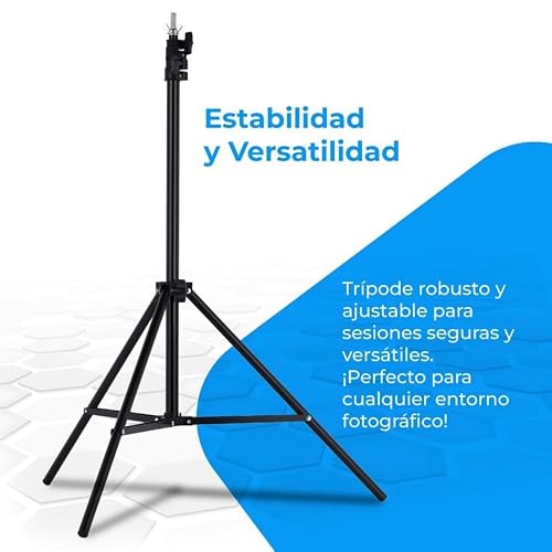 Thumbnail 2 de NK Soporte de Fondo para Fotografía Profesional 2 x 3 Metros: Ajustable, Retráctil y Estable