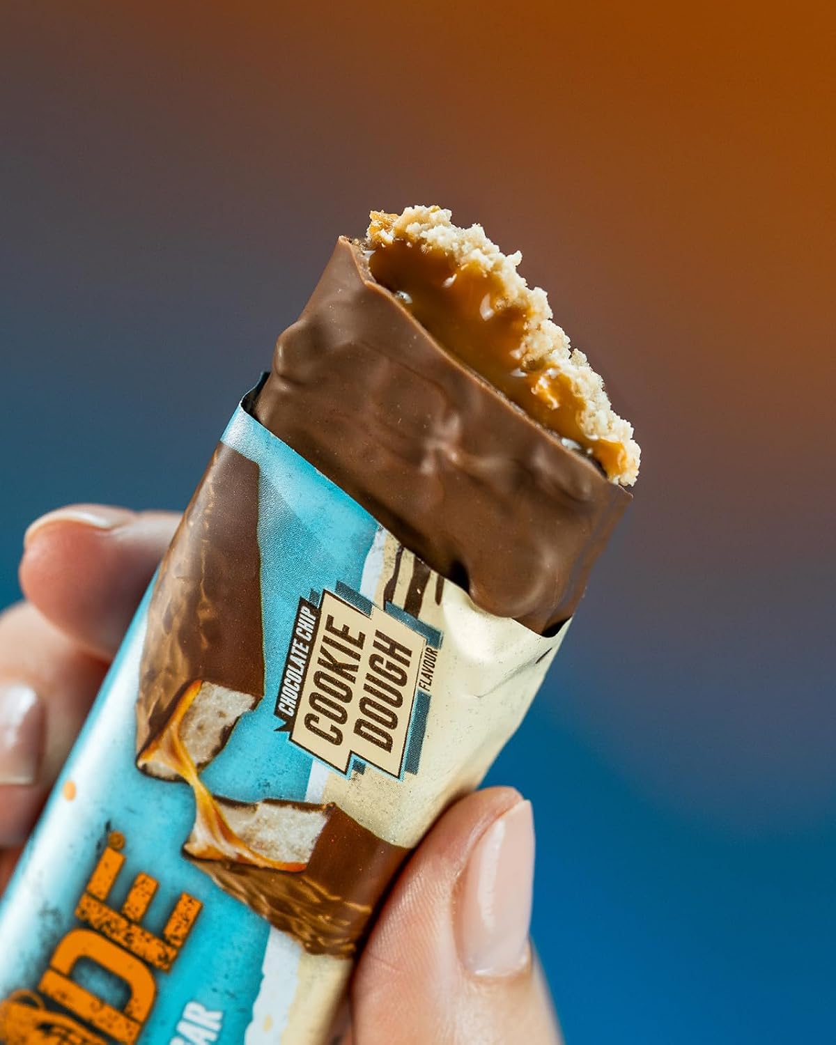 Detalle de Grenade Barre Hyperprotéinée à Faible Teneur en Glucides – Chocolate Chip Cookie Dough, 12 x 60 g