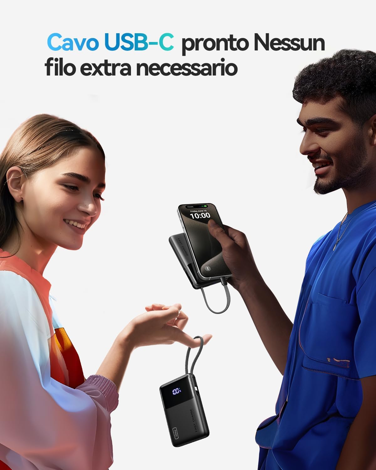 Detalle 2 de INIU Power Bank 10000mAh