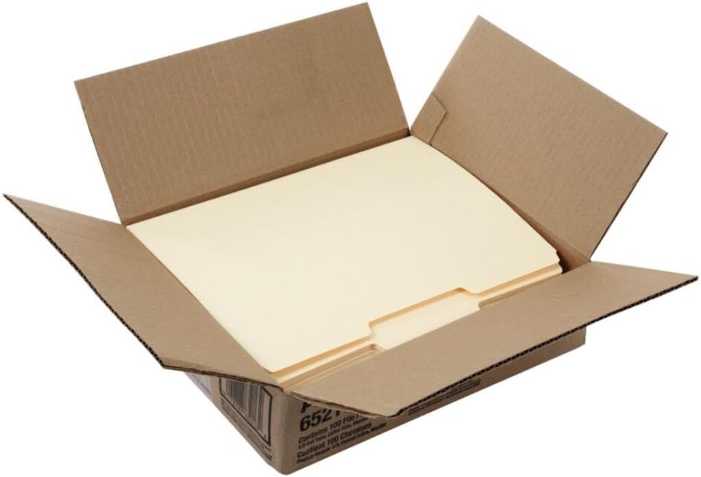 Thumbnail 6 de Pendaflex 1/3 Tab Manila Letter File Folders, 100 📁