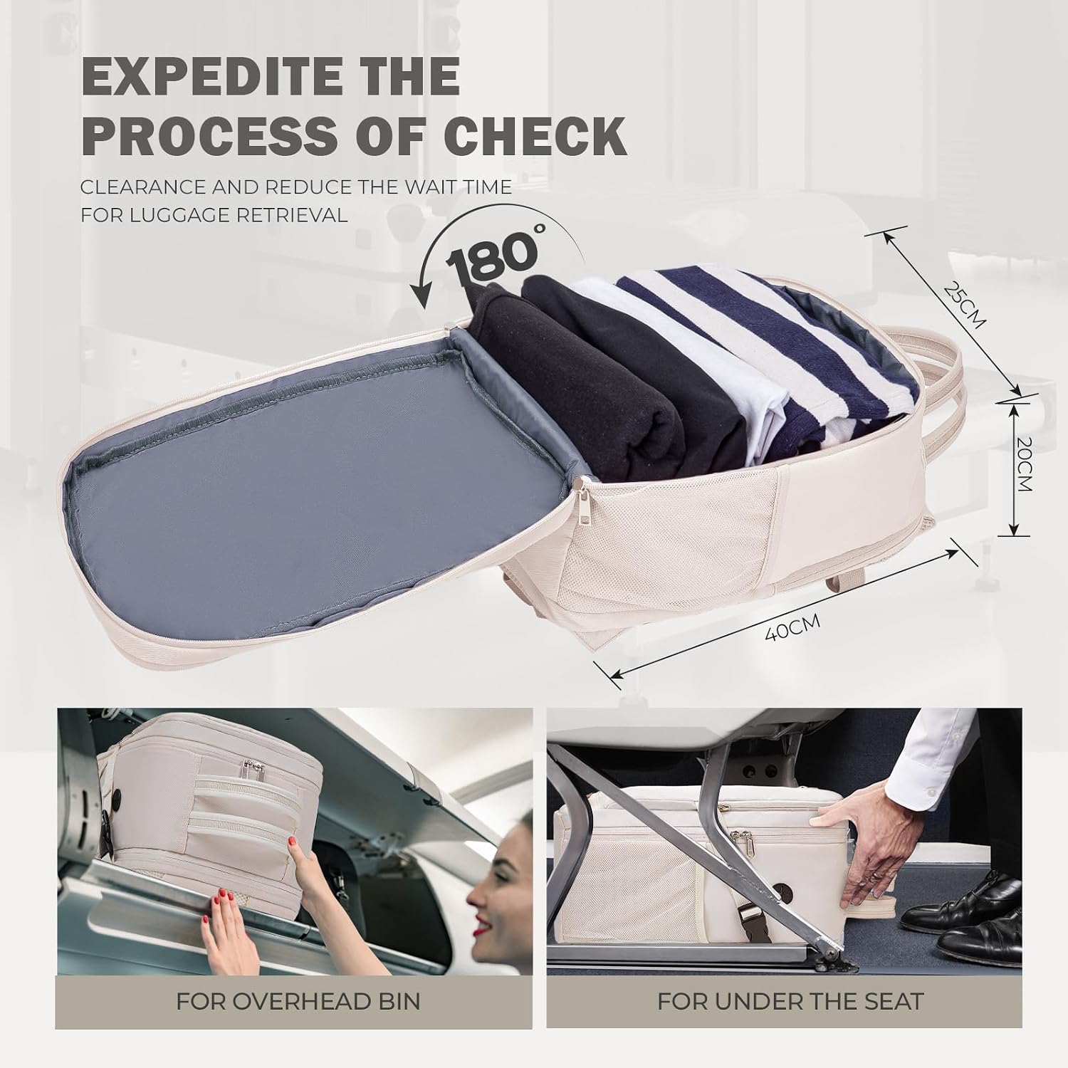 Detalle 2 de VMIKIV Easyjet Cabin Bag 45x36x20 30L